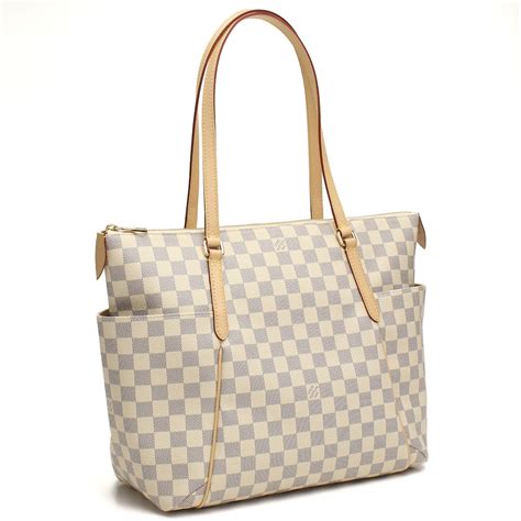 louis vuitton beige checkered bag|louis vuitton checkered tote bag.